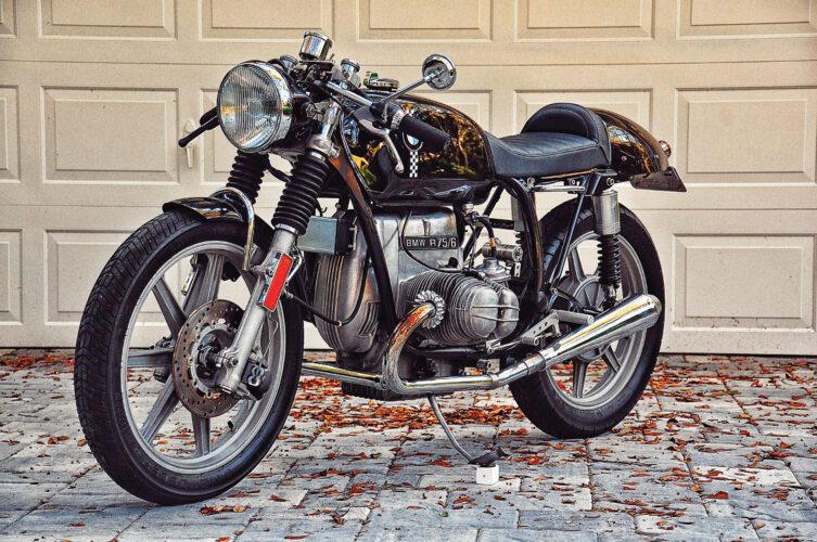 Luis Etchenique's BMW R75/6 Café Racer